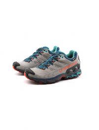 LA SPORTIVA ULTRA RAPTOR II  LEATHER GTX GREY ET CHERRY TOMATO Chaussure de randonnée pas cher