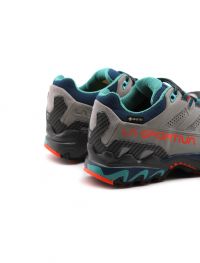 LA SPORTIVA ULTRA RAPTOR II  LEATHER GTX GREY ET CHERRY TOMATO Chaussure de randonnée pas cher