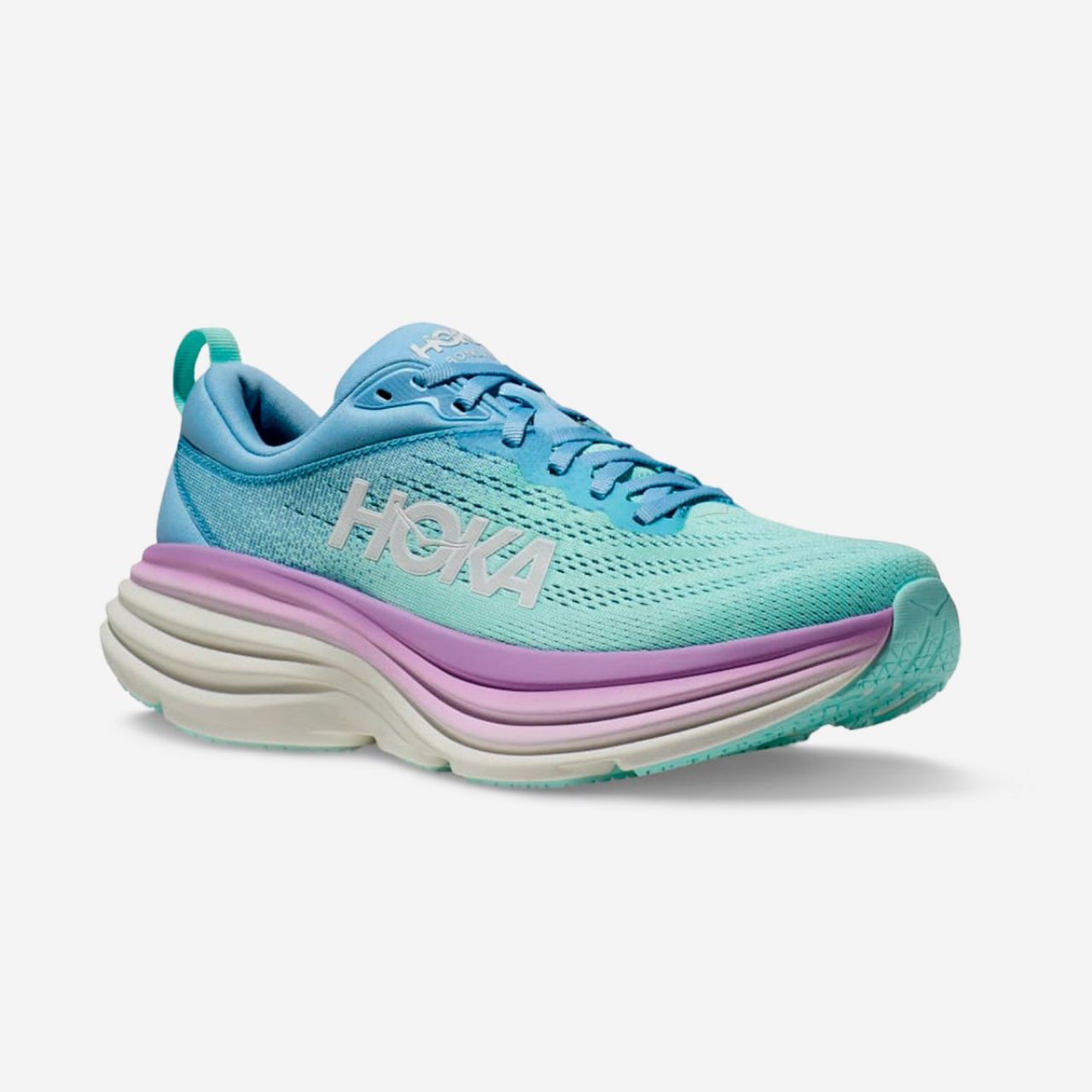 HOKA BONDI 8 AIRY BLUE Chaussures de running
