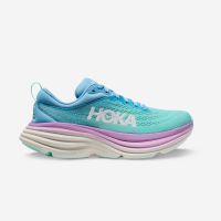 HOKA BONDI 8 AIRY BLUE Chaussures de running pas cher