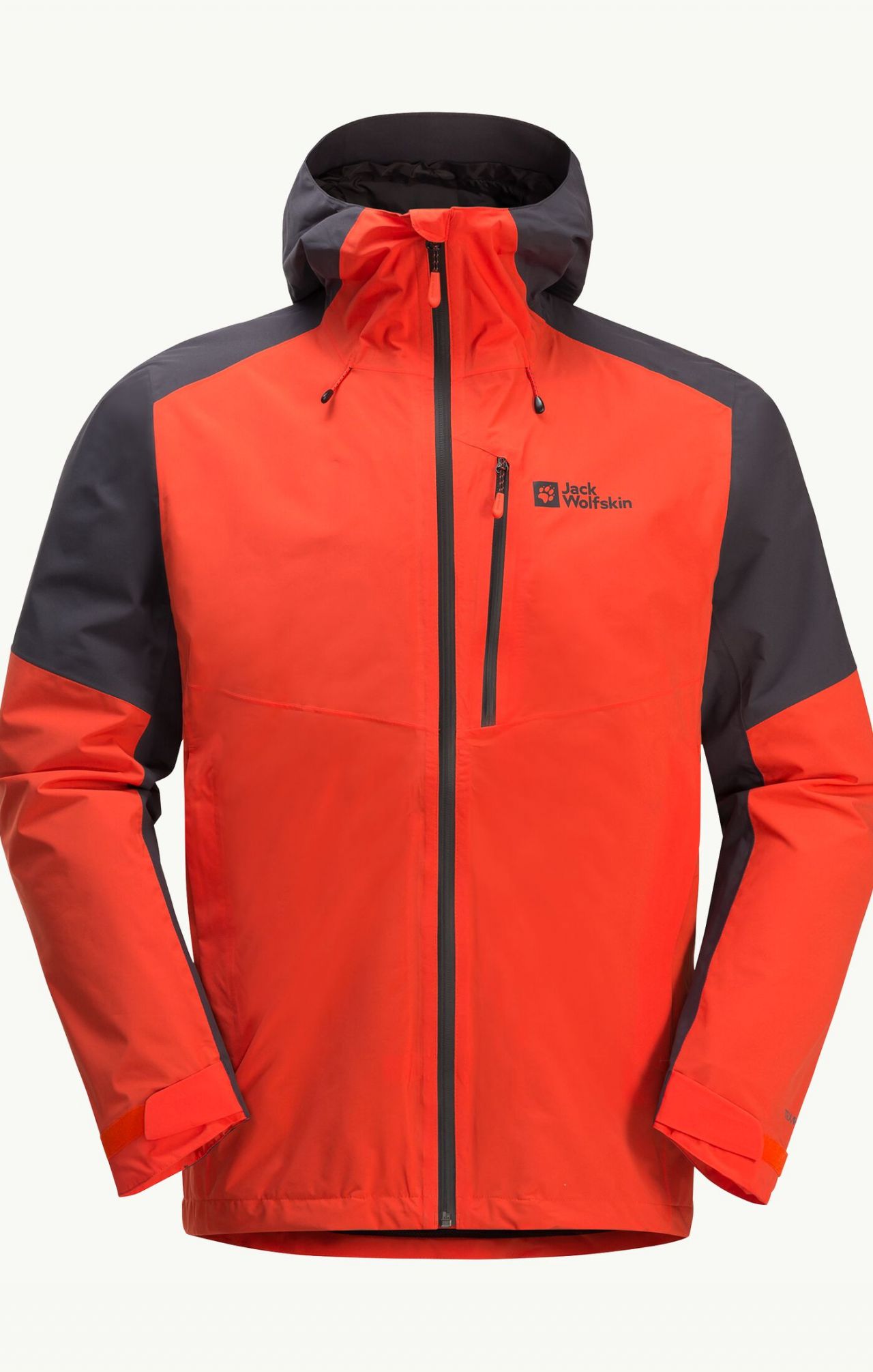 JACK WOLFSKINS EAGLE PEAK 2L JKT STRONG RED Veste etanche