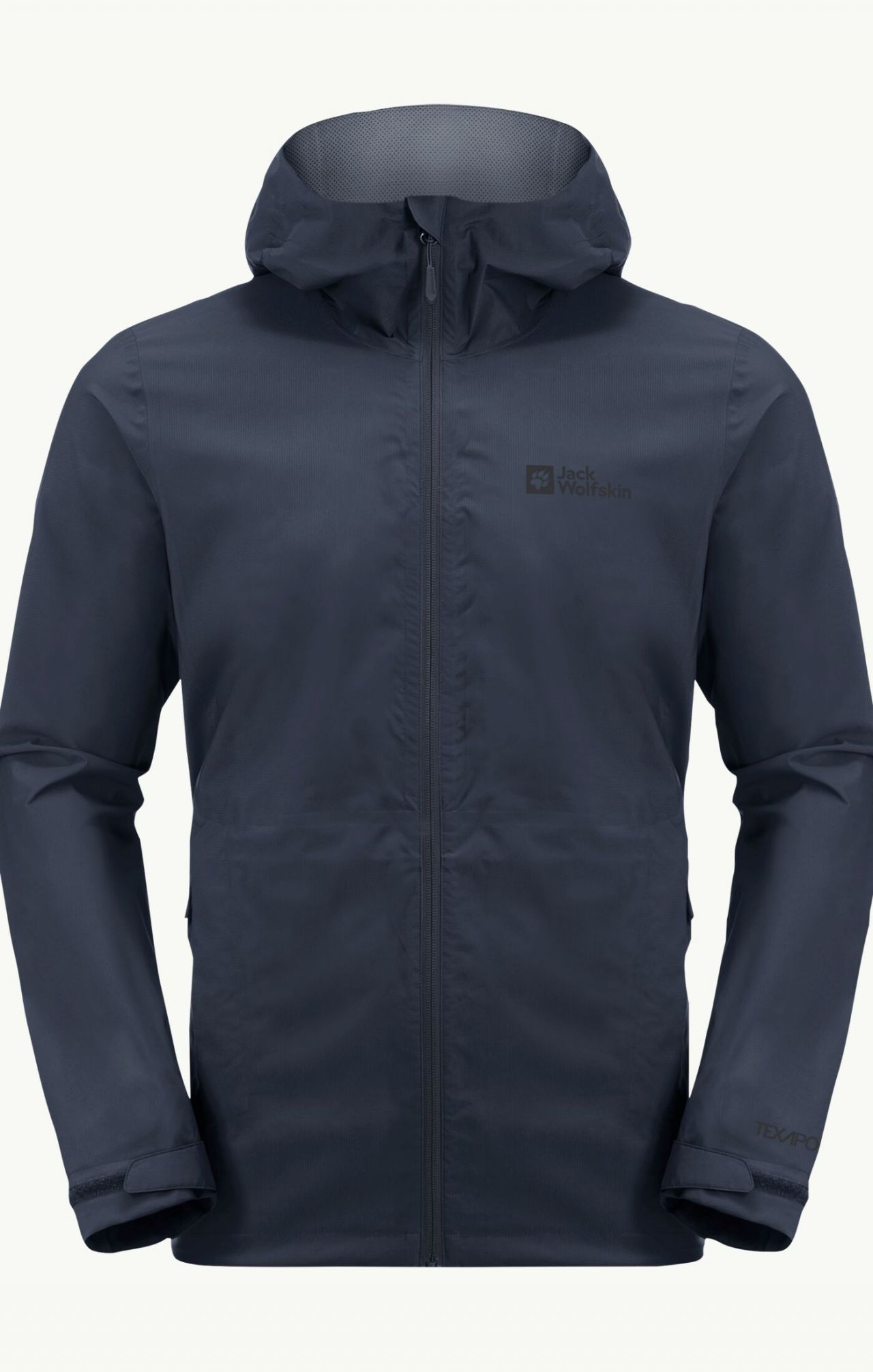 JACK WOLFSKINS ELSBERG 2.5L JKT BLACK Veste etanche