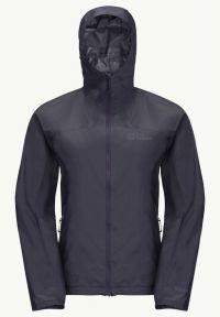 JACK WOLFSKINS ELSBERG 2.5L JKT W GRAPHITE Veste etanche pas cher