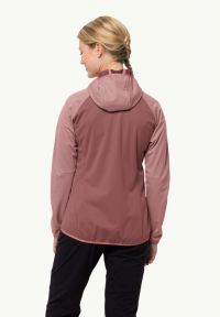 JACK WOLFSKIN GO HIKE SOFTSHELL W APPLE BUTTER Veste chaude pas cher