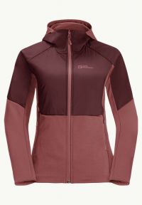 JACK WOLFSKIN ALPGRAT PRO INS FZ APPLE BUTTER Veste chaude