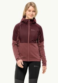 JACK WOLFSKIN ALPGRAT PRO INS FZ APPLE BUTTER Veste chaude pas cher