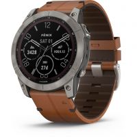 GARMIN FENIX 7X SAPHIRE SOLAR TITANE AVEC 2 BRACELETS pas cher