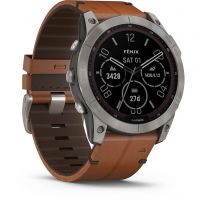 GARMIN FENIX 7X SAPHIRE SOLAR TITANE AVEC 2 BRACELETS pas cher