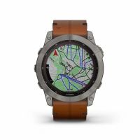GARMIN FENIX 7X SAPHIRE SOLAR TITANE AVEC 2 BRACELETS pas cher