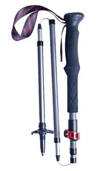 EXEL BATONS APEX 100% CARBONE GREY ET RED Batons trail et rando