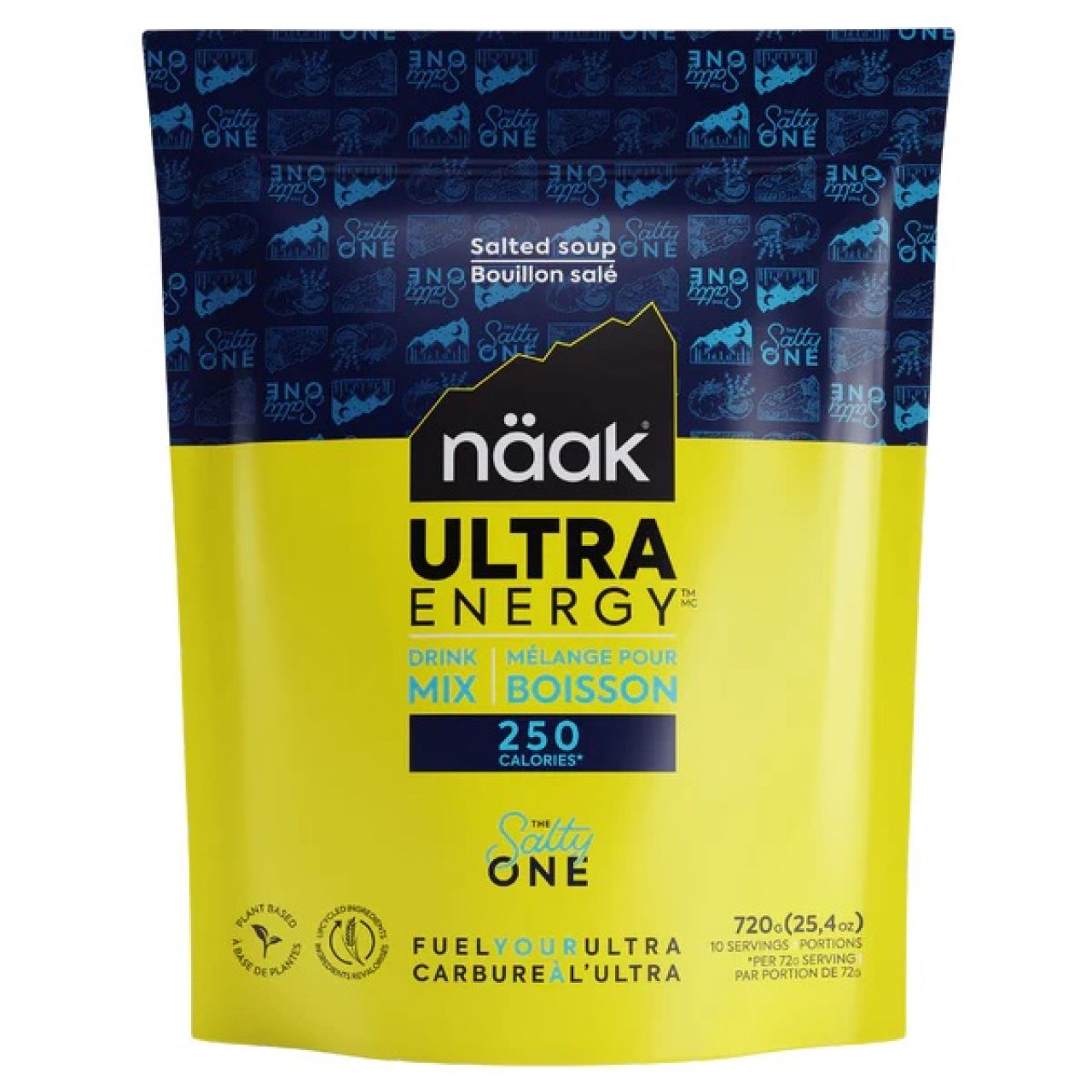 NAAK ULTRA ENERY DRINK BOUILLON SALE Boisson  énergetique salée