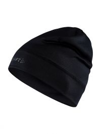 CRAFT CORE ESSENCE  JERSEY HAT BLACK   Bonnet sport