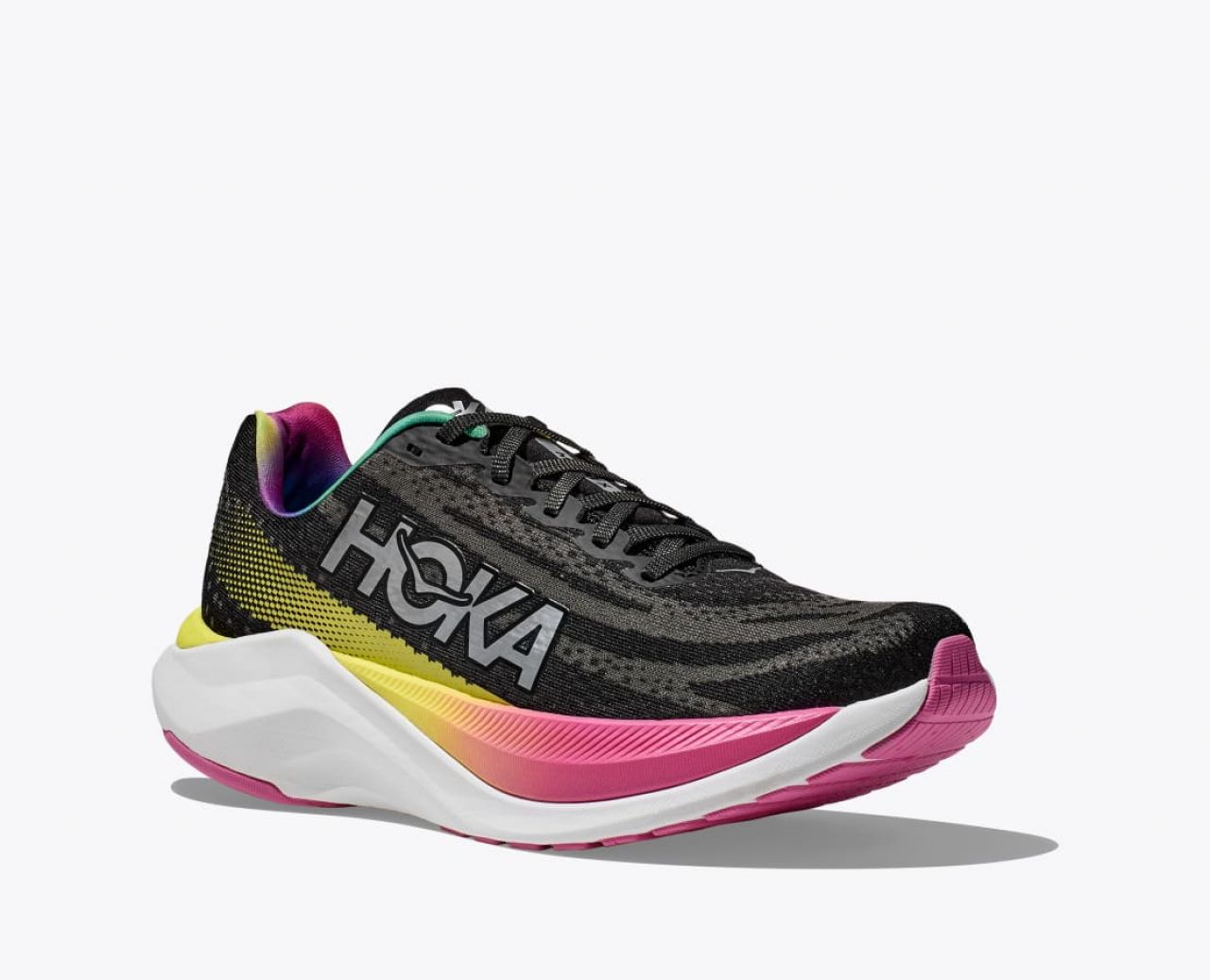 HOKA MACH X BLACK SILVER Chaussures de running