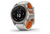 GARMIN FENIX 7 PRO SAPHIRE SOLAR TITANE GRIS ORANGE pas cher