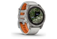 GARMIN FENIX 7 PRO SAPHIRE SOLAR TITANE GRIS ORANGE pas cher