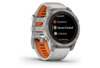 GARMIN FENIX 7 PRO SAPHIRE SOLAR TITANE GRIS ORANGE pas cher