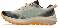 ASICS GEL TRABUCO 12 FEATHER GREY ET DARK MINT Chaussures de trail pas cher