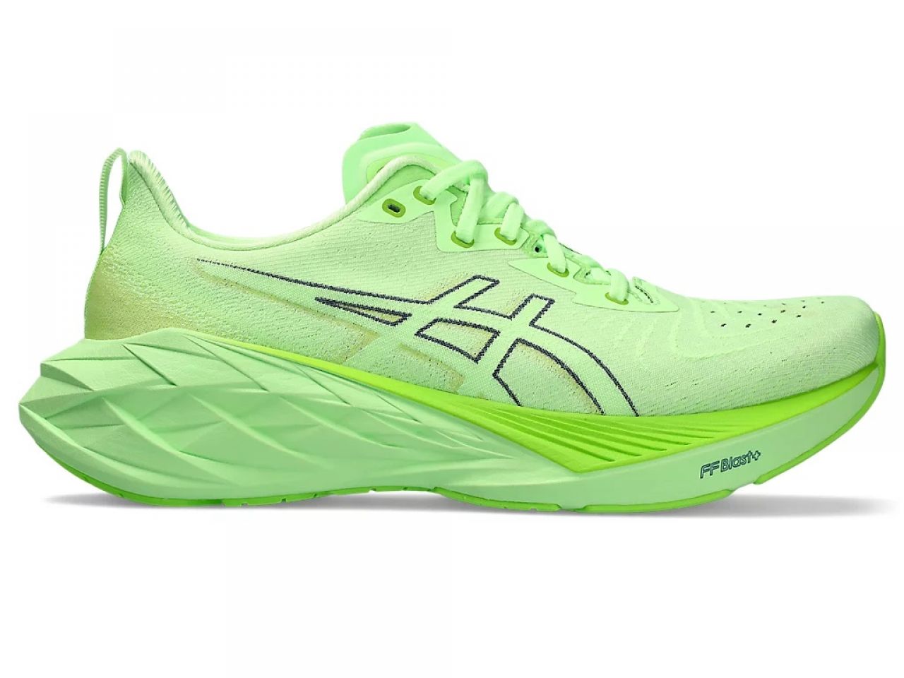 ASICS NOVABLAST 4 ILLUMINATE GREEN Chaussures Running