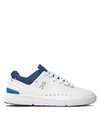 ON RUNNING THE ROGER ADVANTAGE MEN WHITE ET COBALT pas cher