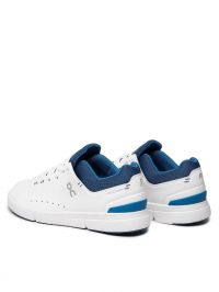 ON RUNNING THE ROGER ADVANTAGE MEN WHITE ET COBALT pas cher