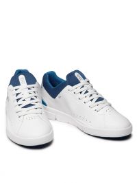 ON RUNNING THE ROGER ADVANTAGE MEN WHITE ET COBALT pas cher