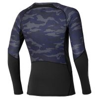 MIZUNO VIRTUAL BODY G3 CREW BLACK  Sous Vêtement Technique pas cher