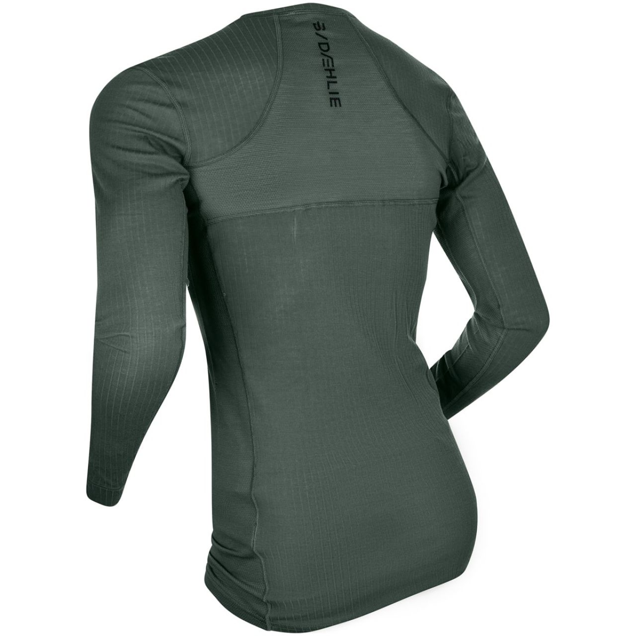 T-shirt Homme Bjorn Daehlie Mélange Laine Mérinos - Couche De Base - Taille M Gris
