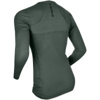 DAEHLIE PERFORMANCE TECH LONG SLEEVE DARK FOREST  Sous vetement technique avec laine merinos pas cher