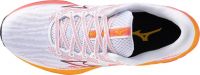 MIZUNO WAVE RIDER 27 WHITE ET FLAME  Chaussures de running pas cher