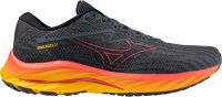 MIZUNO WAVE RIDER 27 BLACK ET FLAME Chaussures de running pas cher