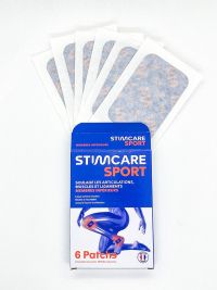 STIMCARE SPORT MEMBRES INFERIEURS Boite de 6 patchs pas cher