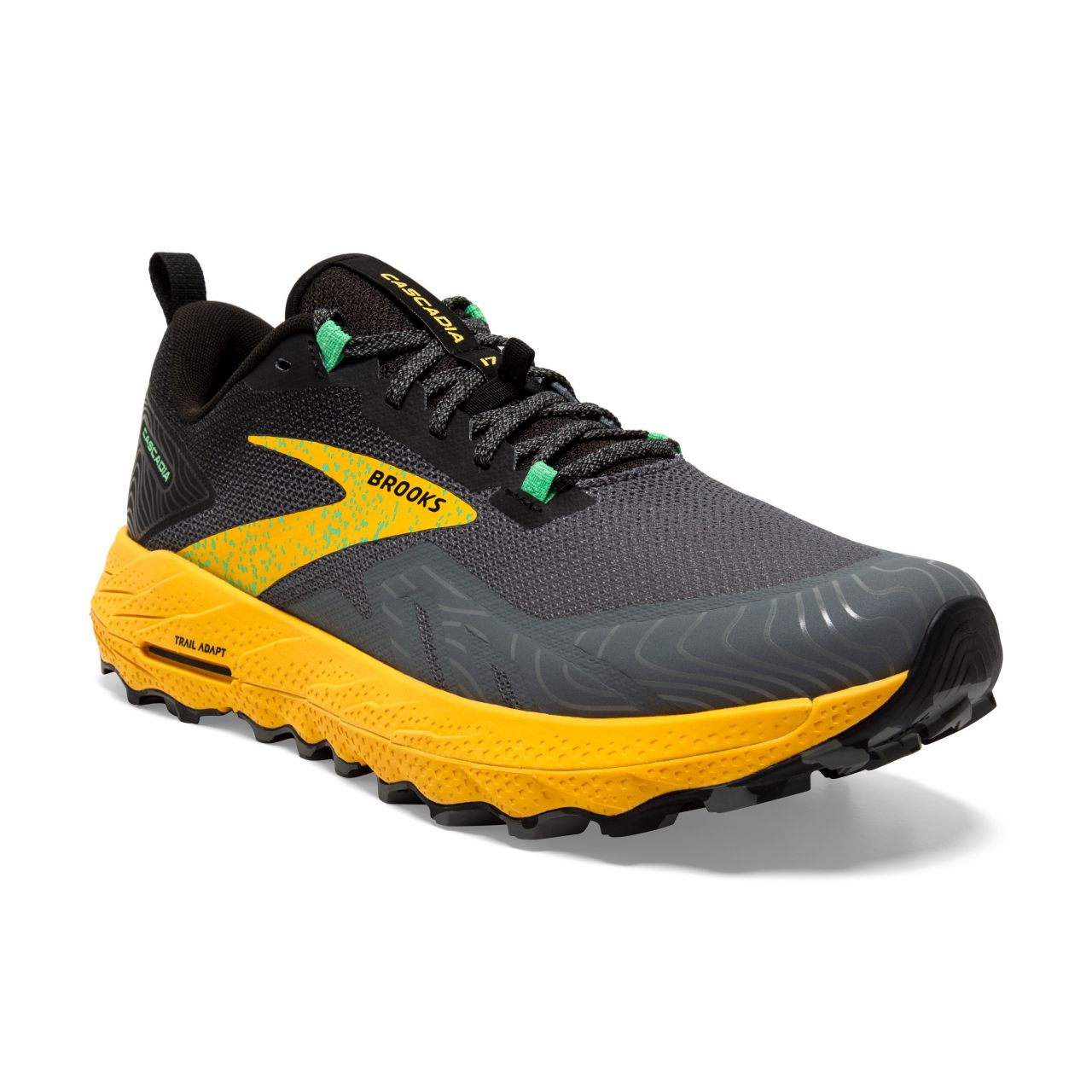 BROOKS CASCADIA 17 LEMON CHROME Chaussures de trail