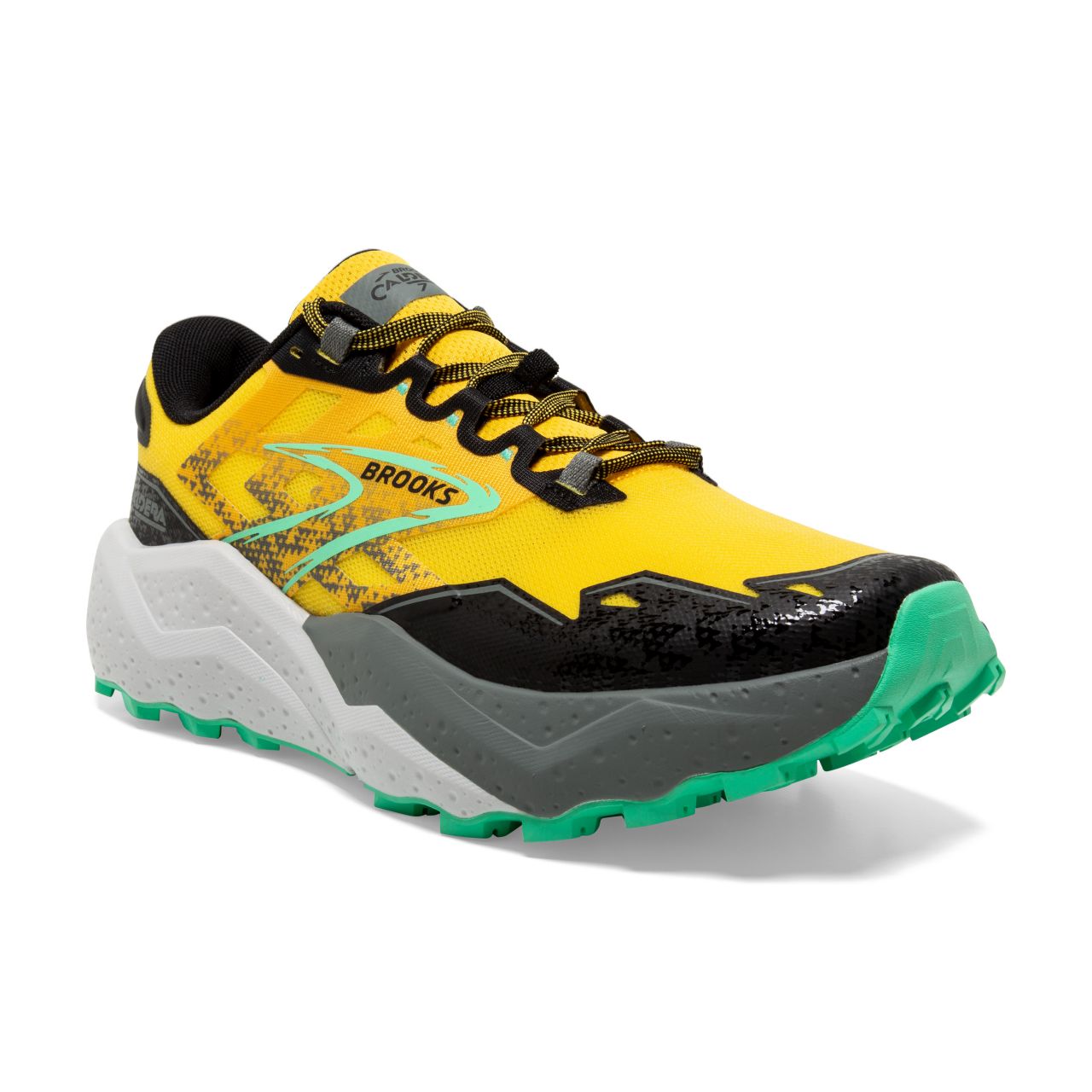 BROOKS CALDERA 7 LEMON CHROME Chaussures de trail