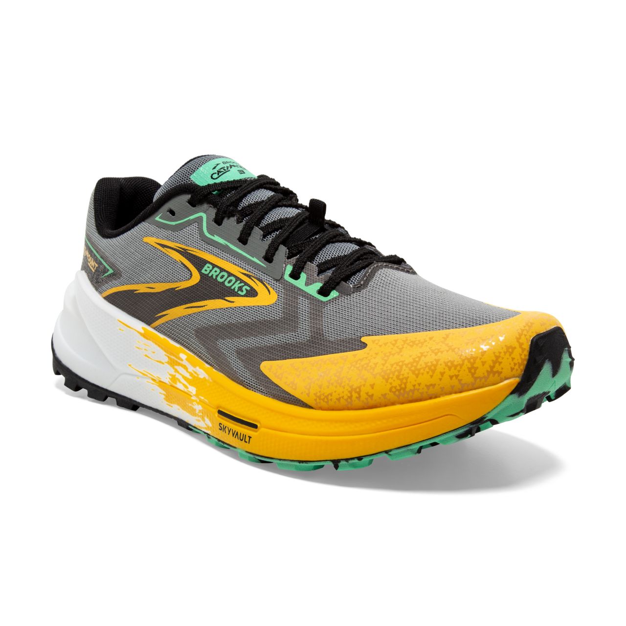 BROOKS CATAMOUNT 3 LEMON CHROME Chaussures de trail