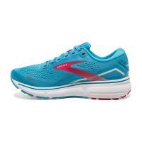 BROOKS GHOST 15 BLUE ET RASBERRY Chaussures de running pas cher