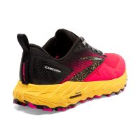 BROOKS CASCADIA 17 DIVA PINK ET LEMON Chaussures de trail pas cher