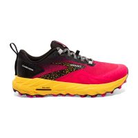 BROOKS CASCADIA 17 DIVA PINK ET LEMON Chaussures de trail pas cher