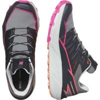 SALOMON THUNDERCROSS PLUM KITTEN ET PINK GLO  Chaussures de trail pas cher