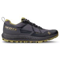 SCOTT SUPERTRAC 3 GTX BLACK ET MUD GREEN  Chaussures de Trail pas cher