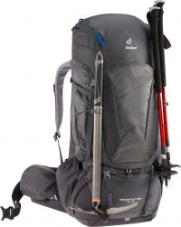 DEUTER AIRCONTACT PRO 70+15 NOIR Sac de randonnée pas cher