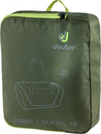 DEUTER AVIANT DUFFEL 70 KAKI Sac de sport pas cher