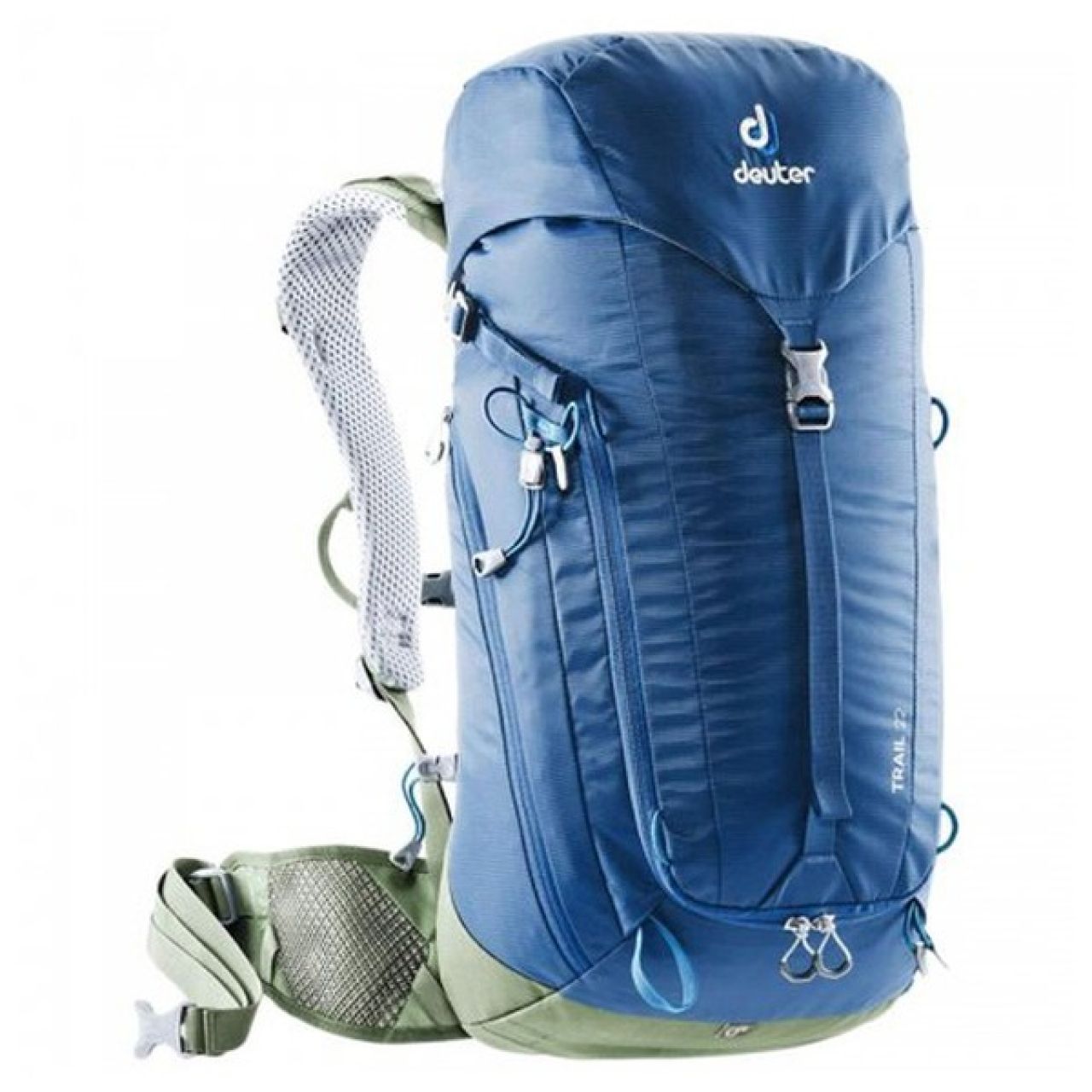 DEUTER TRAIL 22 ACIER ET KAKI Sac de randonnée