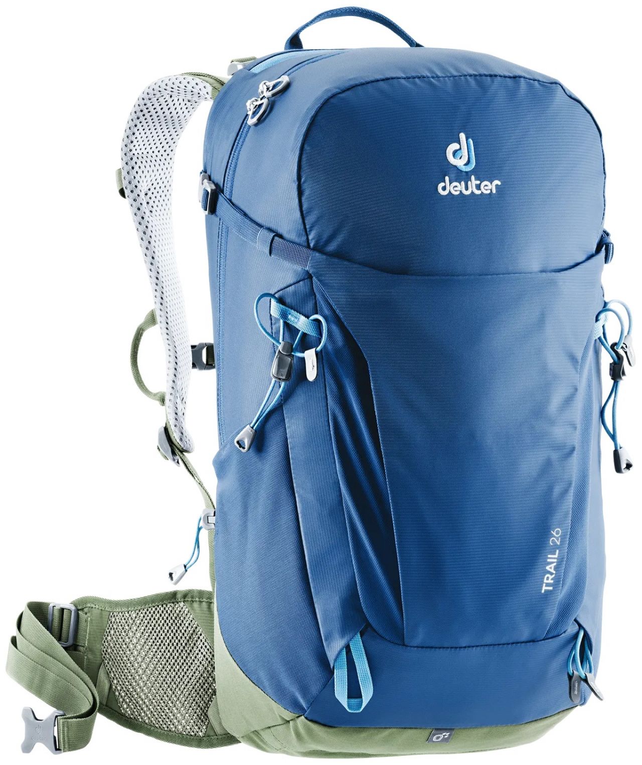 DEUTER TRAIL 26 ACIER ET KAKI Sac de randonnée