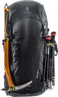 DEUTER TRAIL PRO 36 NOIR Sac de randonnée pas cher