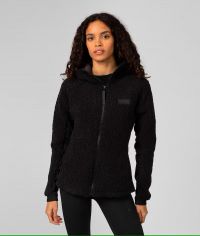 JOHAUG SWAY PILE JACKET 2.0 NOIR Polaire sport pas cher