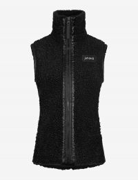 JOHAUG SWAY PILE VEST 2.0 BLACK Polaire sport