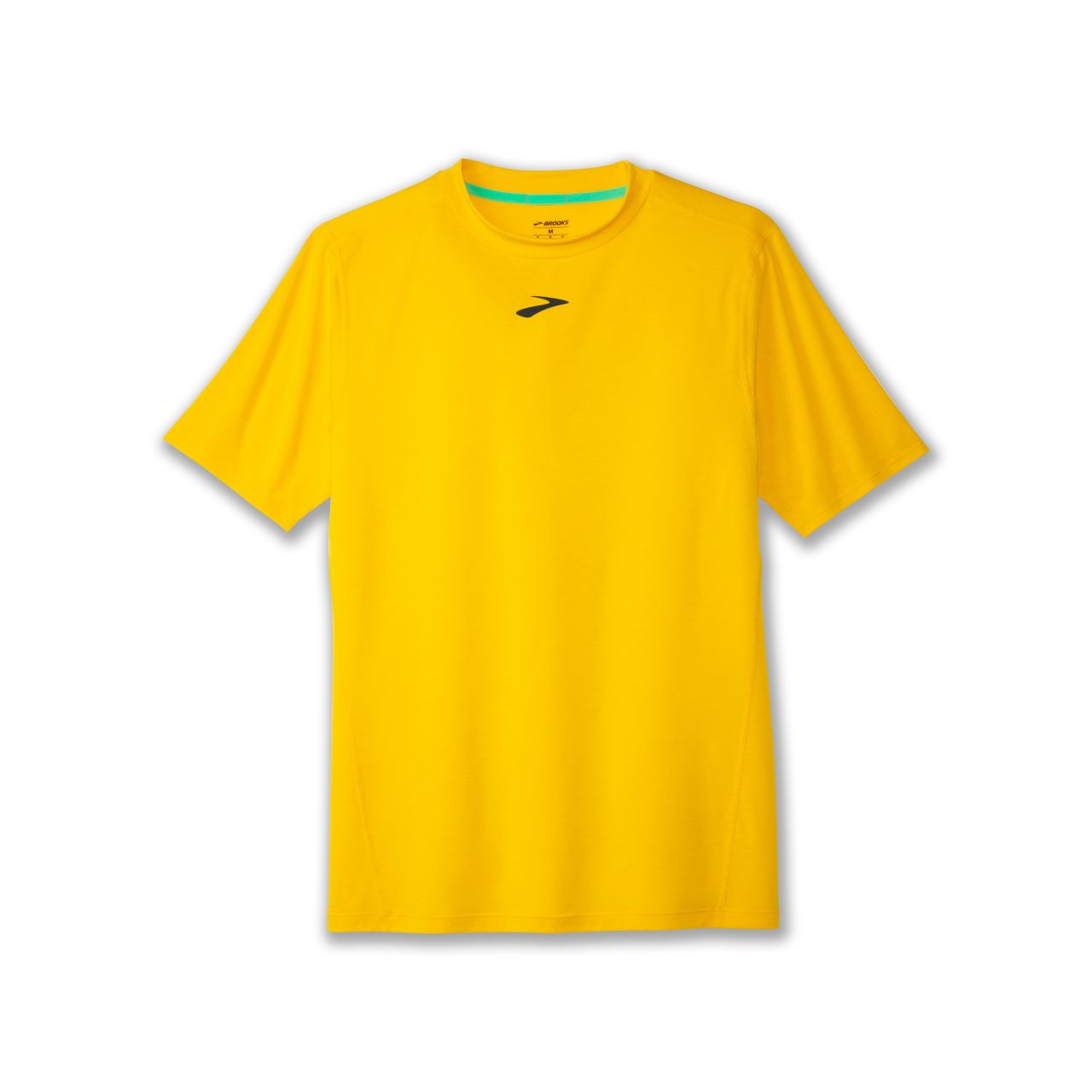 BROOKS HIGH POINT SHORT SLEEVE LEMON CHROME  Tee shirt running