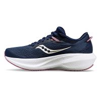 SAUCONY TRIUMPH 21 NAVY ET ORCHID Chaussures running saucony pas cher