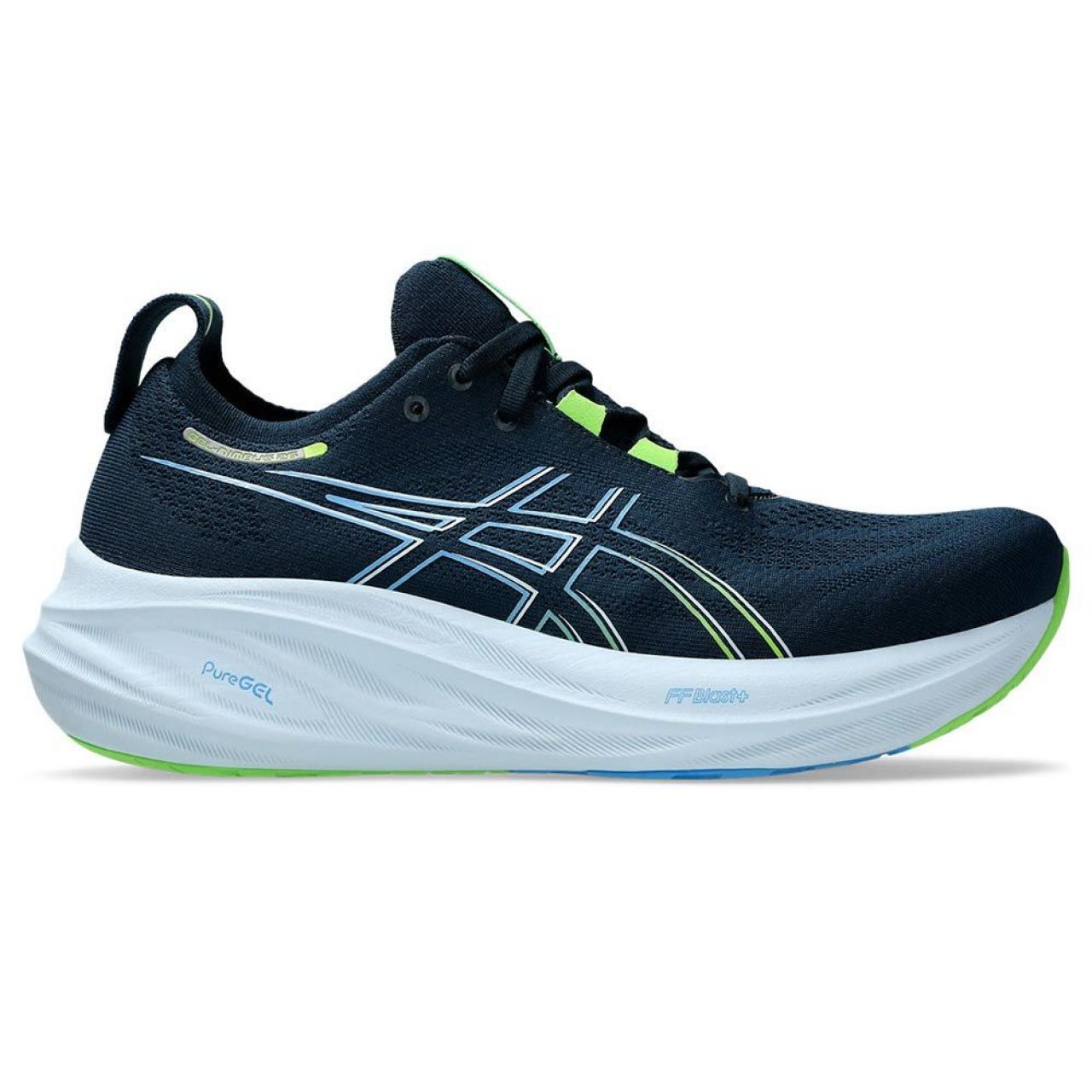 ASICS GEL NIMBUS 26 FRENCH BLUE  Chaussure running asics