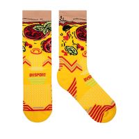 BV SPORT CHAUSSETTES TRAIL COLLECTOR  NUTRISOCKS PIZZA Chaussettes de trail pas cher